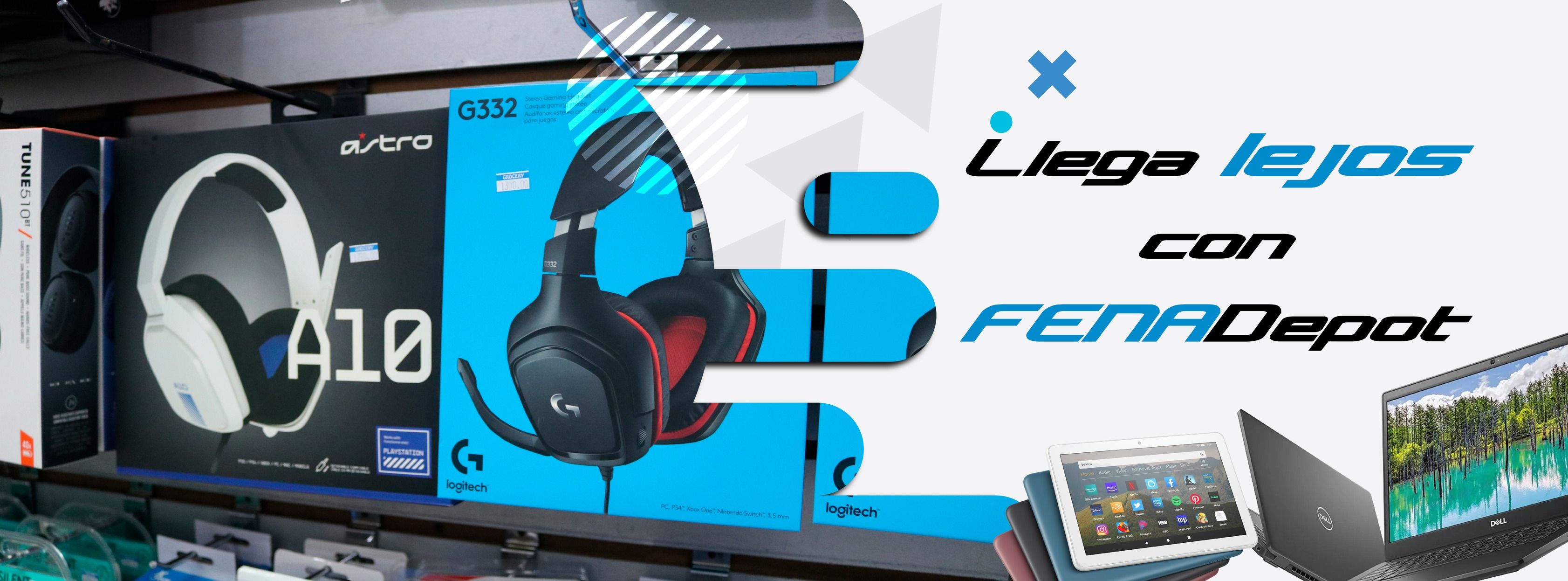 Llega lejos con FENADEPOT: tecnología y accesorios