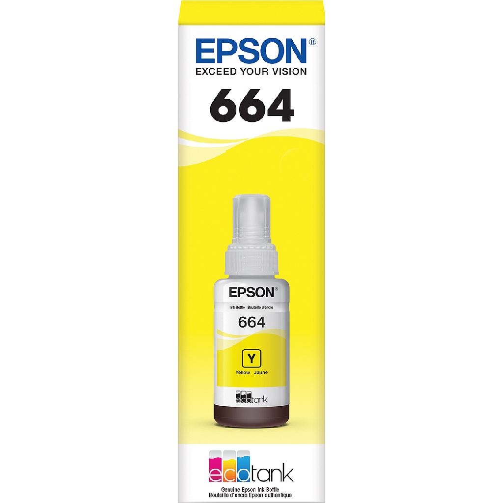 TINTA EPSON AMARILLO T664