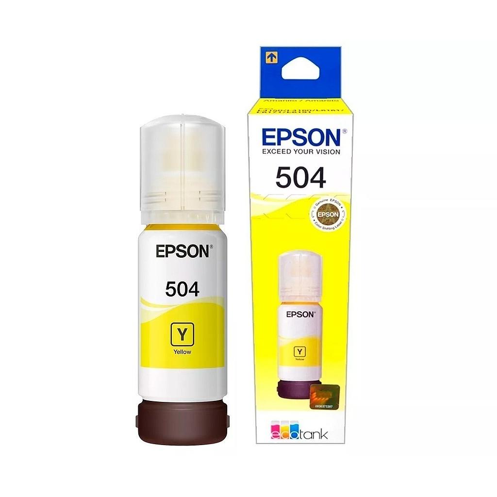 TINTA EPSON 504 AMARILLO 70ML 