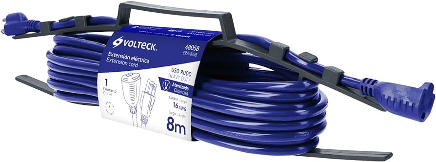 EXTENC ELECTRIC AZUL 10MTS VOLTECK 40197