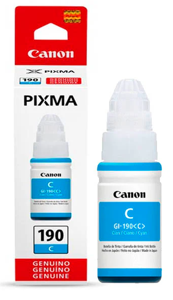 TINTA CANON GI-190 CYAN 70ML