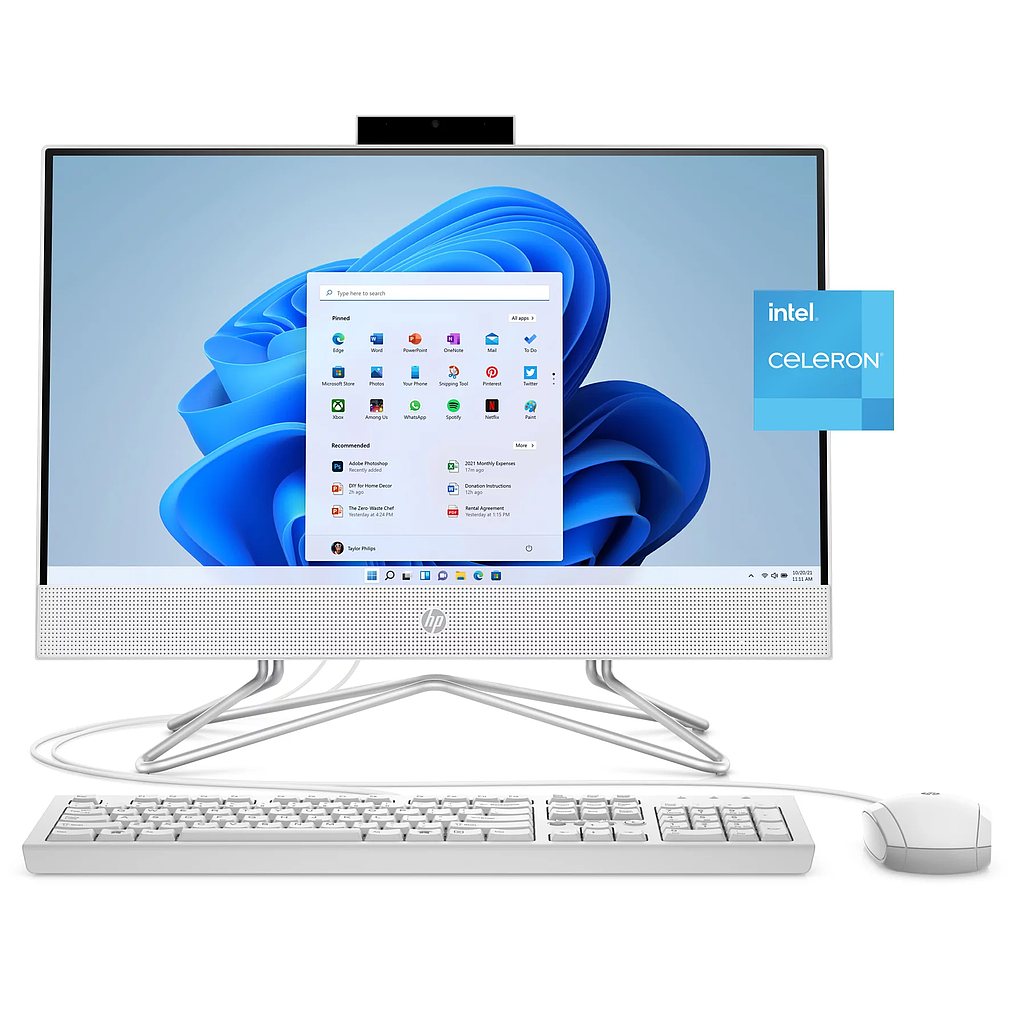 HP AIO PAVILION 27&quot; RYZEN5/8GB/512GB/W11 