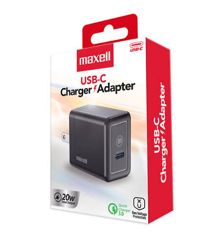 CARGADOR PARED 30W MAXELL USB USB+C